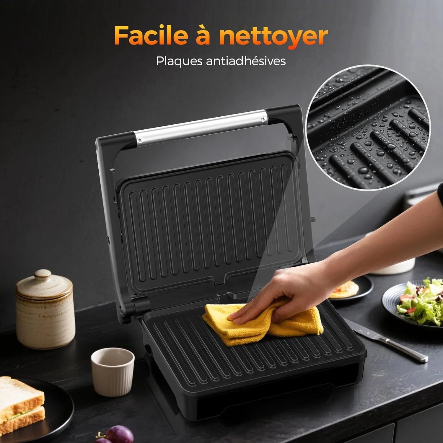 Augmentez vos ventes de paninis avec une machine rapide, robuste et économique