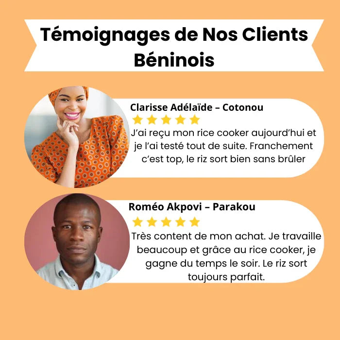 Découvrez le Cuiseur de Riz Electrique : La Révolution de la Cuisine Béninoise à Votre Portée !