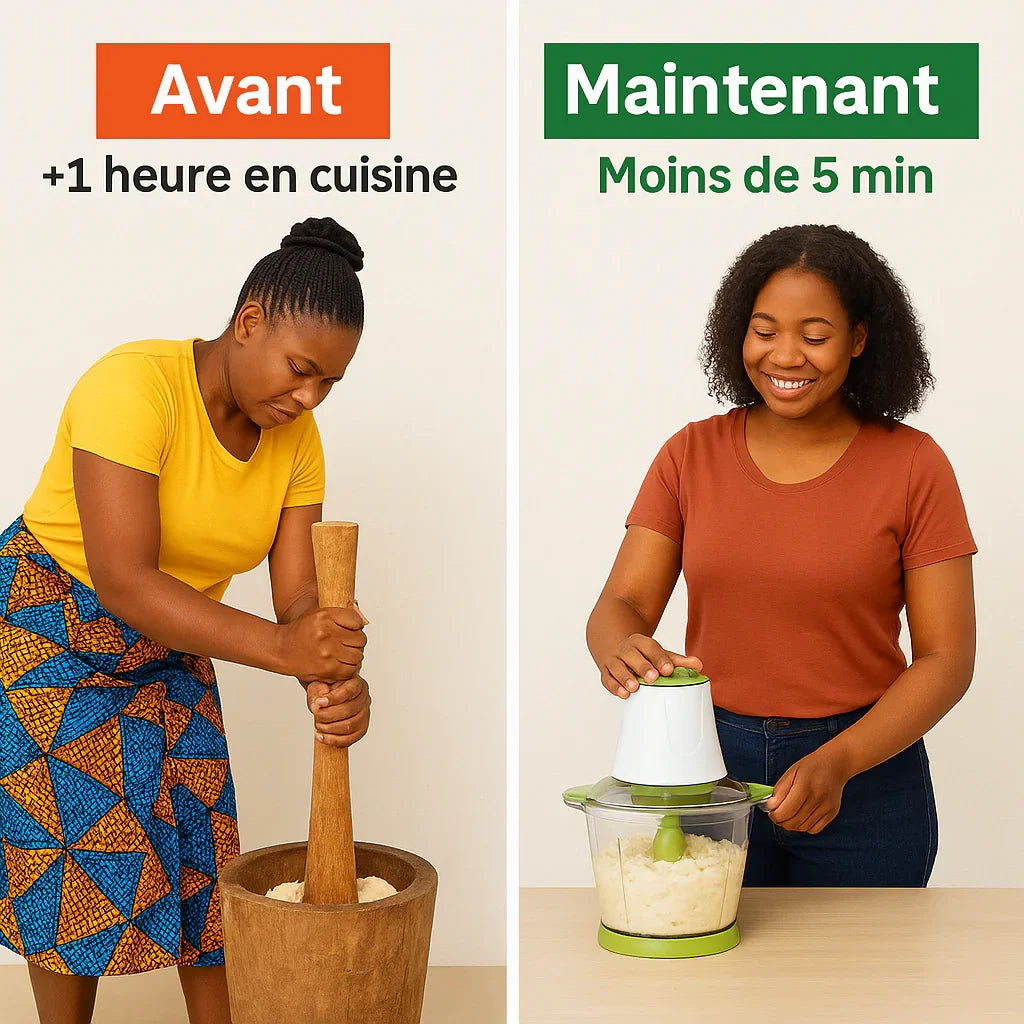 Simplifiez votre Cuisine avec le Grinder Électrique Inox